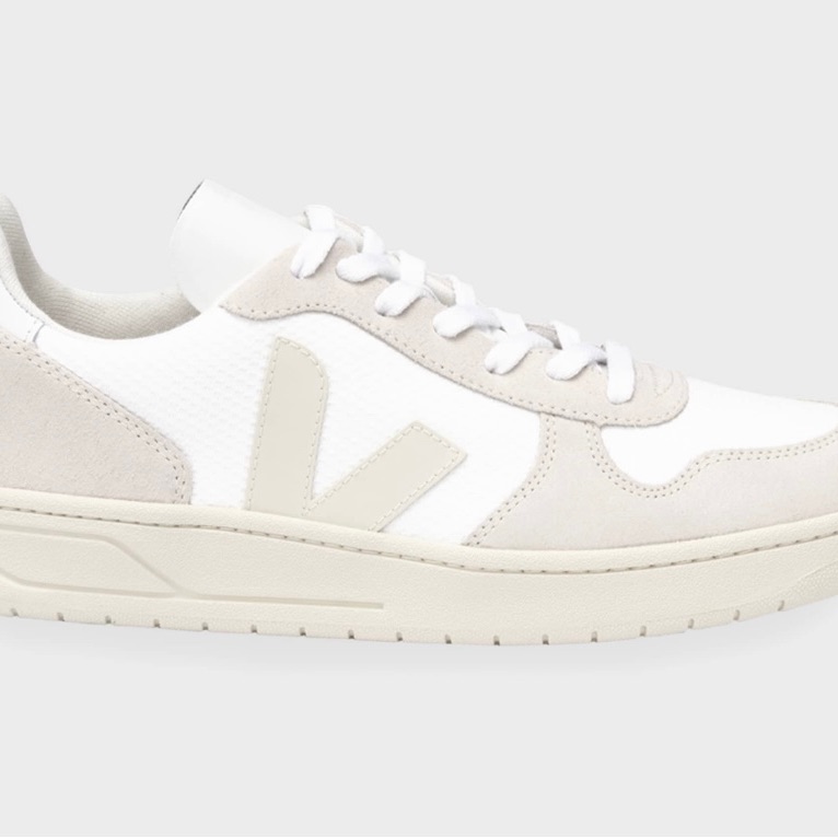 White And Cream Sneakers — image 2 of 3